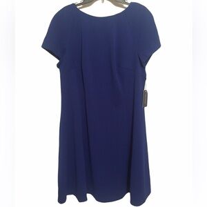 Tommy Hilfiger Blue Fit &  Flare Dress sz 16 W